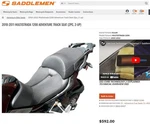 Ducati Mts Multistrada 1200 Saddlemen Adventure Comfort Seat Like Sargent Corbin. Fixed Price $300.00.