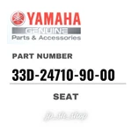 Yamaha Genuine Oem Parts Seat 33D-24710-90-00 For YZ450F. Fixed Price $235.64.