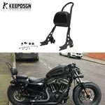 Detachable Sissy Bar Passenger Backrest Pad For Harley Davidson Street 500 /750. Fixed Price $89.11.
