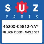 46200-05812-YAY Suzuki Pillion Rider Handle Set 4620005812YAY, New Genuine Oem. Fixed Price $403.44.