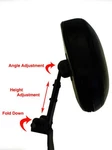 Fully Adjustable Driver's Backrest - Kawasaki Vulcan VN1500 Classic / Nomad. Fixed Price $126.00.