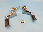 2004-2012 Victory Motorcycles Kingpin Passenger Footpegs & Brackets Nice!. Fixed Price $147.87.