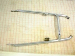 1976 Honda CJ360T Seat Chrome Grab Bar Rear Fender Bracket Support. Fixed Price $65.00.