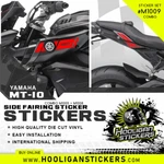 Yamaha MT-10 Side Intake Cover Sticker Set + Rear Under Seat Kit M1009. Fixed Price $55.00.
