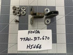 Honda CL175K6 77201-317-670 Seat Hinge Brackets Used Set Vintage Free Shipping. Fixed Price $39.99.