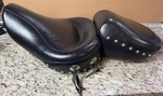 Vtg 1996 - 2003 Harley Davidson Dyna Wide Glide Mustang Seat 75530. Fixed Price $250.00.