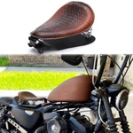 Bobber Motorcycle Solo Seats Spring Brown For Harley Sportster Nightster Custom. Fixed Price $66.11.