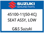 Suzuki Oem Part 45100-11J50-KCJ Seat Assy, Low. Fixed Price $234.95.