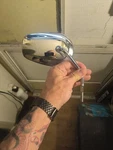 Harley-davidson 2020 Softail Heritage Mirrors Short Stem 91840-03B / 91845-03B. Fixed Price $20.00.