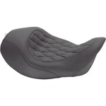 Mustang - 76710 Wide Tripper Forward Solo Seat, Diamond Stitch Black. Fixed Price $410.00.