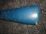 1983 Husqvarna CR500 Seat Oem Made In Sweden Blue 500CC Husky Pan. Fixed Price $60.00.