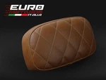 Luimoto Vintage Sissy Bar Pad Cover New For Triumph Bonneville 2000-2015. Fixed Price $94.63.