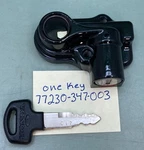 New Replaces Honda 77230-347-003 Lock Assy.,seat One Key. Fixed Price $110.01.