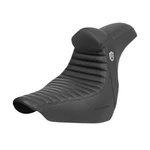 Saddlemen Pro Series Sdc Grip Seat W/ Backrest Harley 2018-2024 Fl Fx. Fixed Price $700.00.
