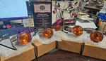 Oem Harley Davidson Amber Bullet Turn Signal Kit Nos Flht Electra Glide 69337-03. Fixed Price $189.99.