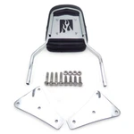 Flame Backrest Sissy Bar With Leather Pad For 86-13 Kawasaki Vulcan 1500 Classic. Fixed Price $85.64.
