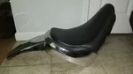 2005 Harley Softail Fatboy Cvo Seat Chrome. Fixed Price $750.00.