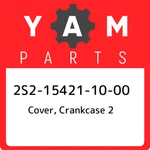 2S2-15421-10-00 Yamaha Cover, Crankcase 2S2154211000, New Genuine Oem Part. Fixed Price $19.11.