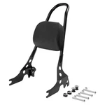 Black Detachable Sissy Bar Backrest Pad Fit For Harley Sportster 883 1200 04-22. Fixed Price $54.80.