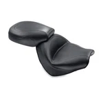 Mustang Vintage Wide Touring Seat Black 2-PIECE Smooth 76191. Fixed Price $689.99.
