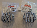Harley Custom Solo 2" Chrome Seat Springs Mid-usa 27909 Pair. Fixed Price $10.00.