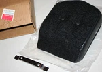 52415-80 Nos Backrest Black Original Harley Davidson Mount Clamp Chrome 243. Fixed Price $19.99.
