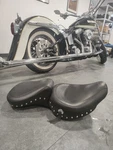 Harley Davidson Fx Wide Studdet Touring Seat 1958-1984. Fixed Price $150.00.