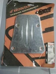 Nos Honda Billet Backrest Trim 2002 VTX1800C 08F75-MCH-200C. Fixed Price $77.98.