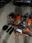 2000-2007 Ktm 250/450/525 Plastics Seat. Fixed Price $450.00.