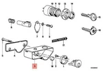 Oem Bmw 247 248 100 /7T /t Cs Rs Rt Tic 60 65 20KW Lock 51251230186 Genuine. Fixed Price $108.96.