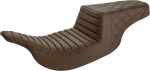 Harley Flht & Fltr Glide 1997-2007 Saddlemen Step Up Seat Brown 897-07-176BR. Fixed Price $510.00.