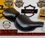 Genuine 91-96 Oem Harley Touring Electra Glide Road King Solo Pillion Seat. Fixed Price $399.95.