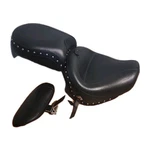 Mustang Motorcycle Seats 3-PIECE Studded Touring Set (pre-owned). Fixed Price $196.90.