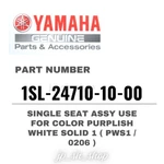 Yamaha Genuine Oem Parts Single Seat Assy 1SL-24710-10-00 For YZ450F. Fixed Price $236.01.