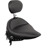 Mustang - 79104 Wide Touring Solo Seat With Removable Backrest, Studded. Fixed Price $715.00.