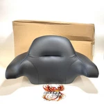 New Genuine Harley 2014UP 115TH Anniv Tour Pak Blue Stitch Backrest Pad 52300497. Fixed Price $149.00.