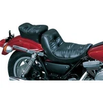 Le Pera Black Vinyl Regal Plush Pillow 2-UP Rider Seat 82-00 Fxr L-162. Fixed Price $479.00.