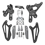 Front Rider Driver Footpegs Footrest Bracket Set Fit For Yamaha Yzf R7 2022-2025. Fixed Price $52.80.