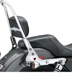 Harley Oem Chrome Xl Sportster One Piece Detachable Sissy Bar Upright 04-22 Tall. Fixed Price $162.00.