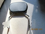 Harley Davidson Oem Short Cvo Sissy Bar 97-08 + Med Size Leather Backrest Pad. Fixed Price $129.95.