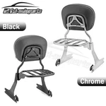 Sissy Bar Backrest Pad Rack For Harley 10-17 Dyna Fat Bob Fxdf Wide Glide Fxdwg. Fixed Price $118.99.
