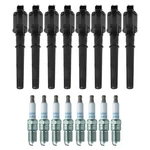 Bosch Ignition Coil Ngk Laser Platinum Spark Plug Kit Ford Mustang V8. Fixed Price $305.95.