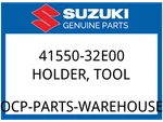 Suzuki Oem Part 41550-32E00 Holder,tool. Fixed Price $64.08.