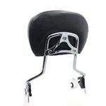 Adjustable Chrome Backrest Sissy Bar W/ Pad For Harley Touring Screamin Eagle. Fixed Price $59.98.