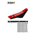 2004-2008 Husqvarna Smr Cr Wr Seat Cover Black Side /red Top/white Rib #69. Fixed Price $54.99.
