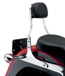 Cobra Short Chrome Backrest For Harley Sportster 04-17. Fixed Price $195.00.