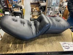 Mustang Wide Regal Duke Pillow Seat Harley Shovelhead Fx Flh Glide 1958-84. Fixed Price $499.95.