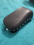 Mustang - 76175 Studded Standard Rear Seat, Chrome Studs. Fixed Price $125.00.