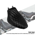 Driver Solo Seat Black Stitching For Harley Heritage Softail Deluxe Flstn 06-17. Fixed Price $129.99.