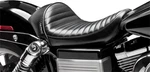Pera Black Pleated Stubs Cafe Solo Seat For Harley Dyna Low Rider 16-17. Fixed Price $385.23.